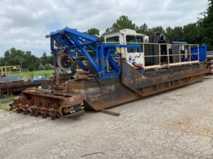 Dredging supply equipment in Texas