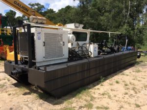 Dredging supply equipment in Texas